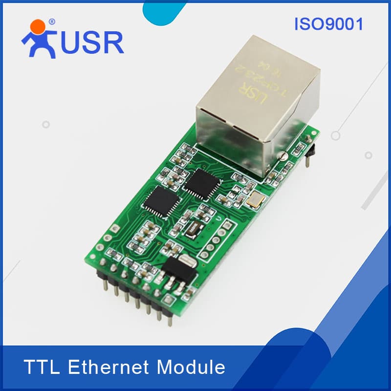 Pin Type Serial UART TTL to Ethernet Module